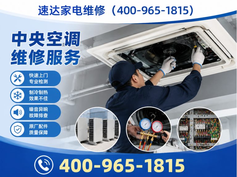 中山速达家电维修展示图